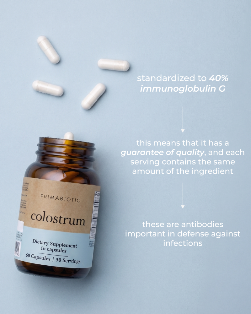 Bovine Colostrum Supplement – 60 Capsules