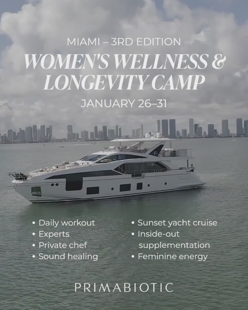 The Art of Living and Primabiotic Women’s Wellness & Longevity Camp | Miami Pass (3rd Edition)